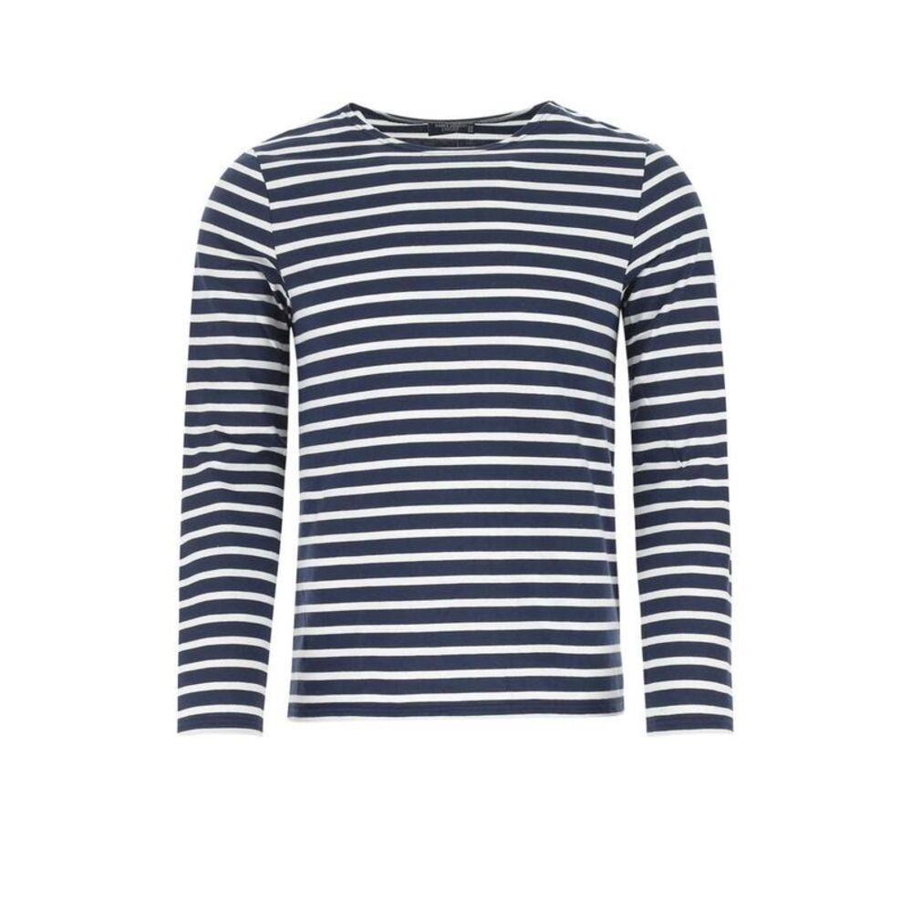 SAINT JAMES Men's Long Sleeve Striped T-Shirt Men STRIPPED T-Shirts